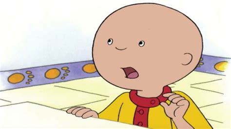 Remove The Eyebrows Of Caillou In Any Scene Where He Looks Angry He