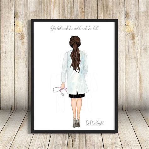 Most veterinarians work in private clinics and hospitals. Doctor Dentist Vet Graduation Caring Profession Gift | Etsy in 2020 | Med school graduation ...