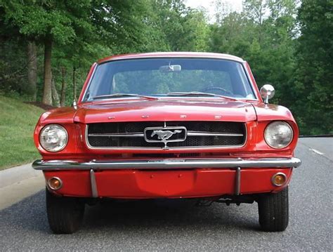 Rangoon Red 1965 Ford Mustang Hardtop Photo Detail