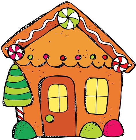 Gingerbread House Outline Clipart Best