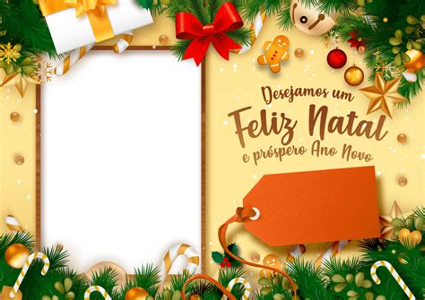 Cartao De Natal Personalizado Com Foto 1 Fazendo A Nossa Festa