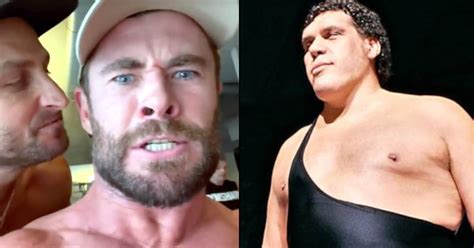 Hulk Hogan Reacts To Chris Hemsworth Muscles Could Slam Andre