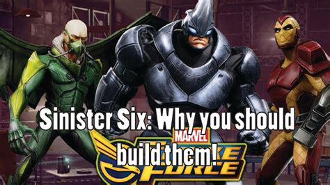 Sinister Six Why You Should Build Them Reupload Marvel Strike