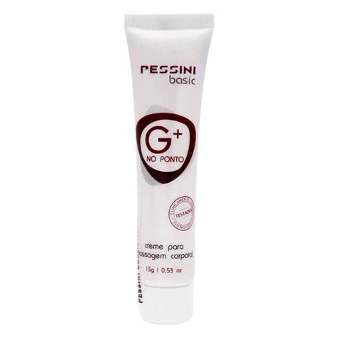 G No Ponto Creme Excitante Feminino 15g Pessini