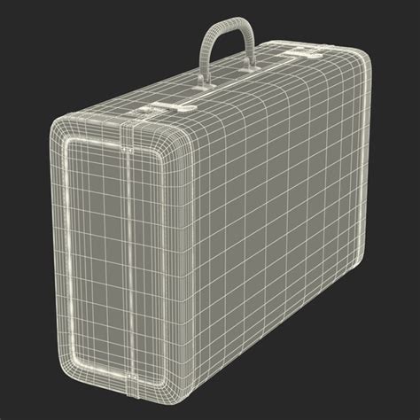 3d Model Of Old Suitcase