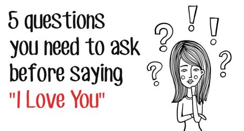 5 Questions You Need To Answer Before You Say “i Love You” School Of Life