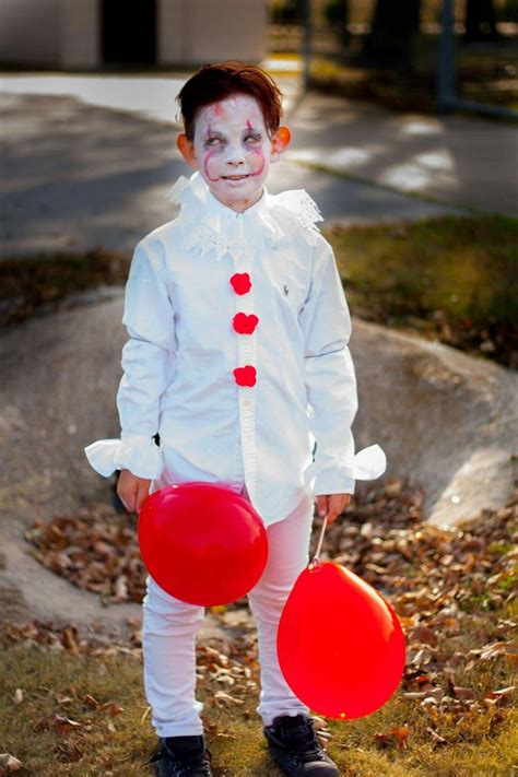 Pennywise Costume Easy Pennywise Costume For Kids Halloween Party