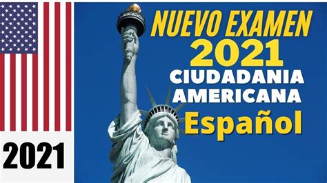 Examen De Ciudadania Americana En EspaÑol 2021 Nuevo Y Actualpreguntas