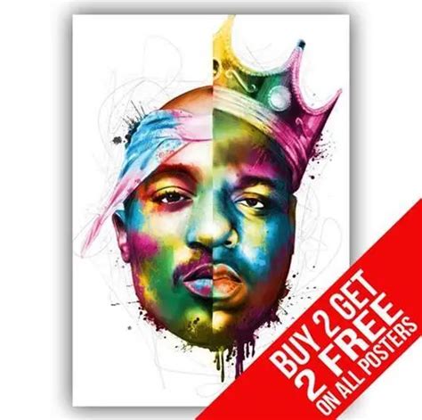 2pac And Biggie Smalls Tupac Notorious Poster Print A4 A3 Buy 2 Get
