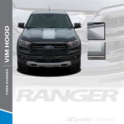 2019 Ford Ranger Hood Decals Vim Hood Stripes 2019 2020