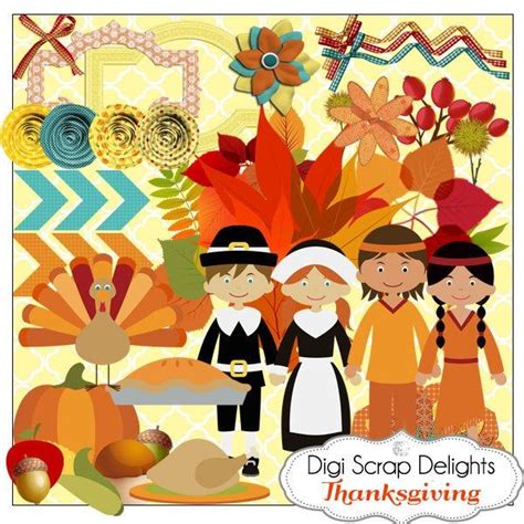 Save 60 Thanksgiving Scrapbook Kit W Turkey Pilgrim Etsy Fall Cards Scrapbook Kits