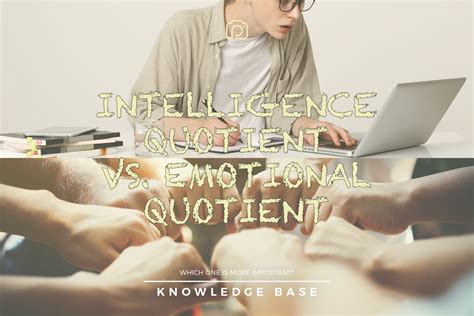 Intelligence Quotient Vs Emotional Quotient Peoples Inc 360