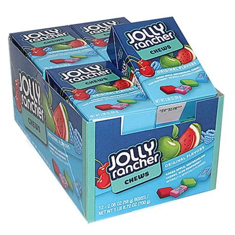 Jolly Rancher Chews Original Flavors 206 Oz Box All City Candy