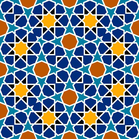 Islamic Geometric Tile 2 Openclipart