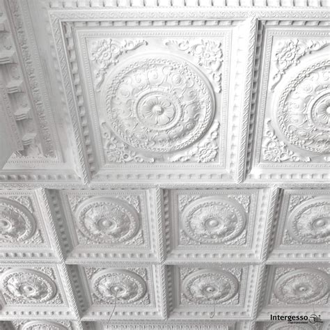 Amazing Ceiling Composition In Plaster Decora O Em Gesso Decora O Decora O De Interiores