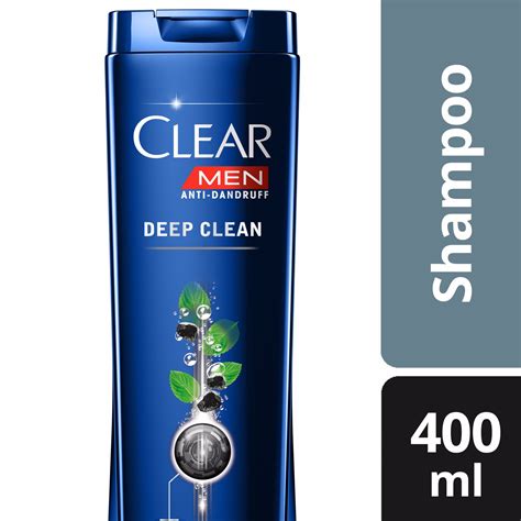 Clear Deep Clean Anti Dandruff Shampoo For Men 400ml Upc