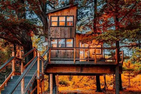 11 Romantic Treehouse Cabins For Treehouse Honeymoon Usa 2024 Top Treehouses