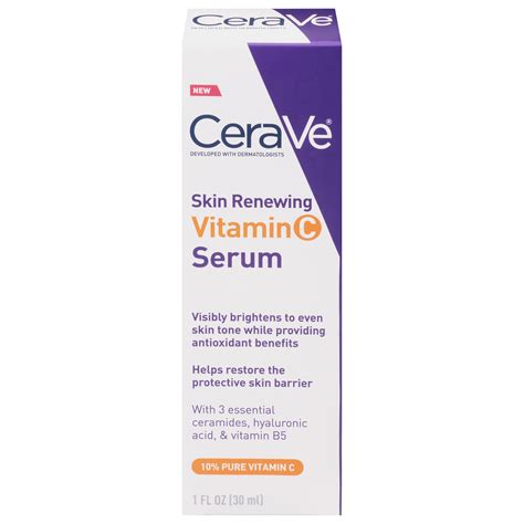 Cerave Skin Renewing Vitamin C Serum Shop Facial Masks And Treatments