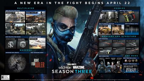 Black Ops Cold War And Warzone Season 3 Roadmap Whats Coming Next