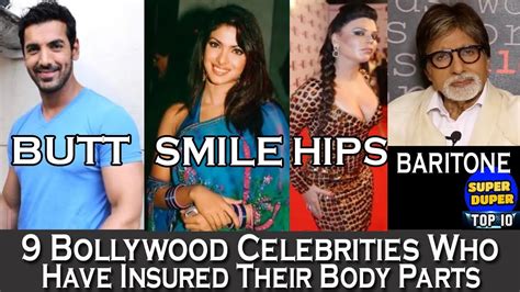 9 Bollywood Celebrities Who Have Insured Their Body Parts Hd Latest