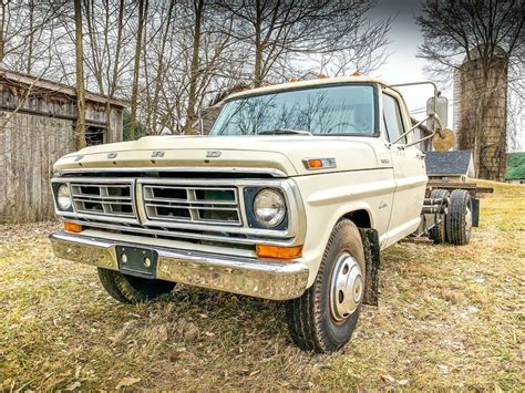 1972 Ford F350 Camper Special Cab And Chassis Low Mile Barn Find For Sale