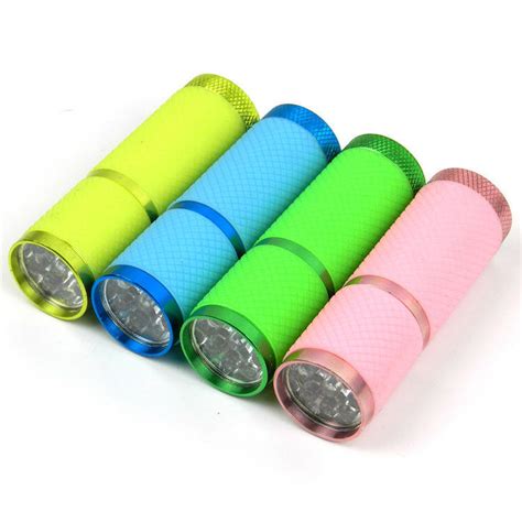 Mini Flashlight 9 Led Super Bright Small Handheld Pocket Pen