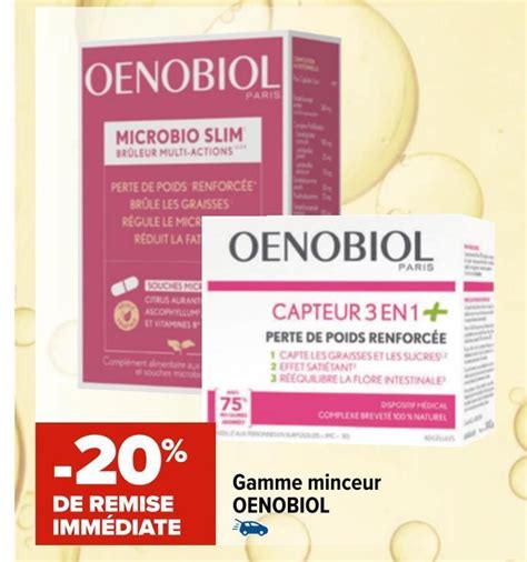 Promo Oenobiol Gamme Minceur Chez Carrefour