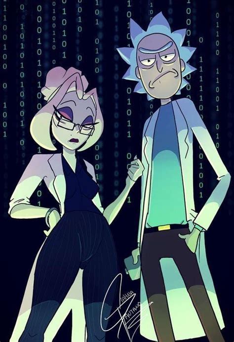 Fan Art Of Rick Sanchez And His Wife Guaranteed To Break Your Heart Rick And Morty Comic Rick