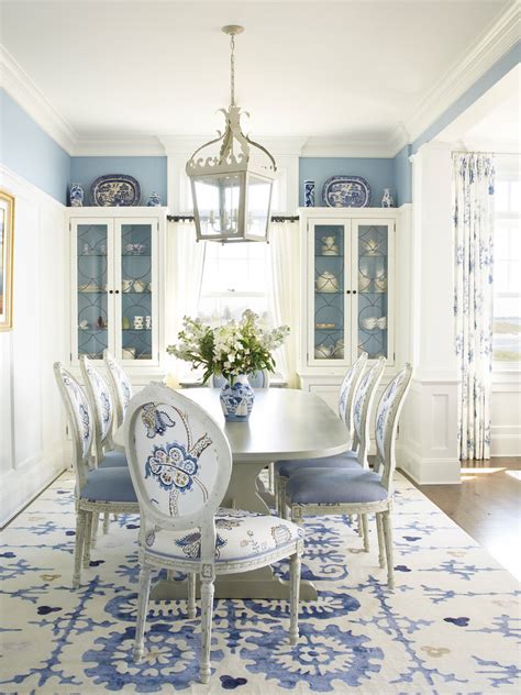 25 Blue Dining Room Designs Decorating Ideas Design