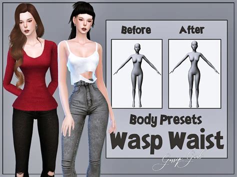 Gossipgirl S4 Wasp Waist The Sims 4 Cc Finds Blog