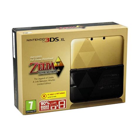 Nintendo 3ds Xl The Legend Of Zelda A Link Between Worlds Black X