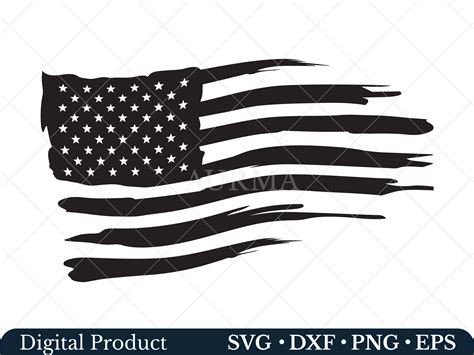 Distressed Us Flag Svg American Flag Graphic By Chipus Creative Fabrica