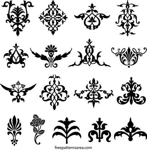 Download Free Decorative Elements And Floral Vector Designs