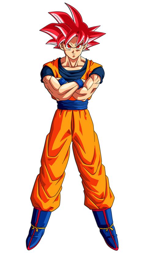Goku Super Saiyan God By Hirus4drawing On Deviantart Dragon Ball Z