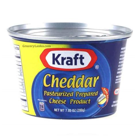 Kraft Cheddar Cheese 200g71oz Grocerylanka