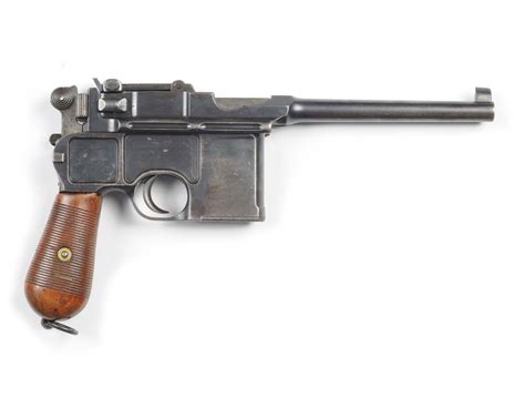 Early 1896 Mauser Broomhandle Cone Hammer Pistol