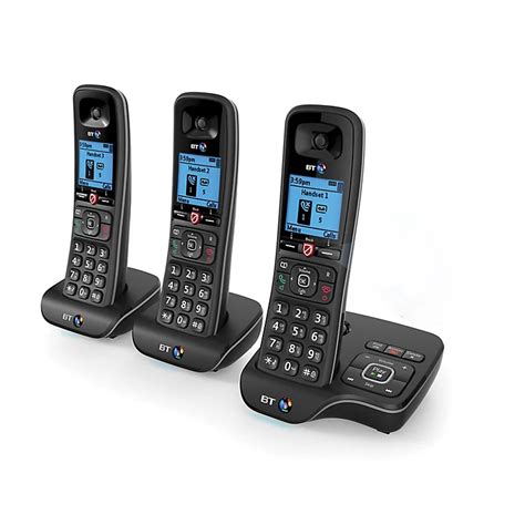 Bt Dect Black Telephone With Nuisance Call Blocker And Answer Machine