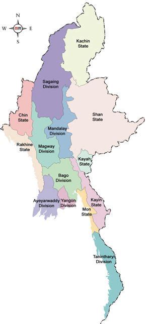 Download 136 myanmar free vectors. myanmar-map | Myanmar, Chin state, Burma myanmar