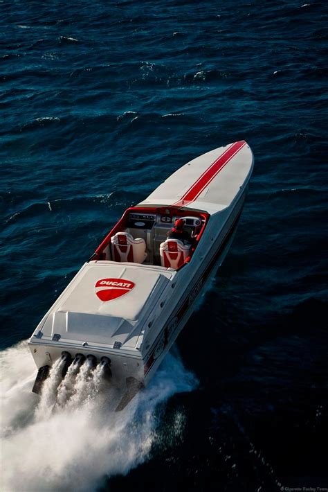 Cigarette Ducati 42x On The Waters Around Miami Beach Video
