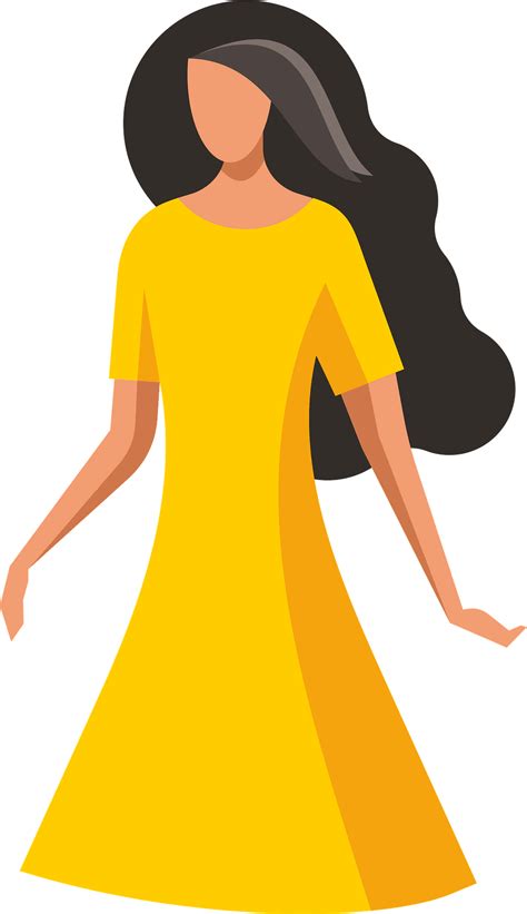 Woman Gowns Clip Art Library