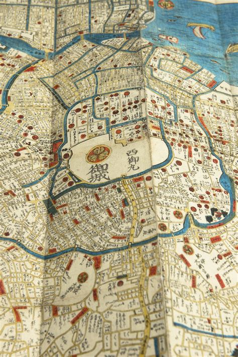 1000+ images about map of japan on these pictures of this page are about:edo period japan map. Map of the center of Tokyo in the Edo Period drawn on Japanese paper. It's clear and beautiful ...