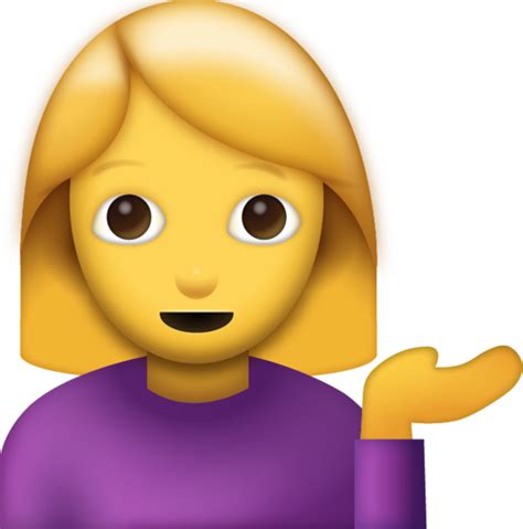 Helping Woman Emoji Free Download Iphone Emojis Emoji