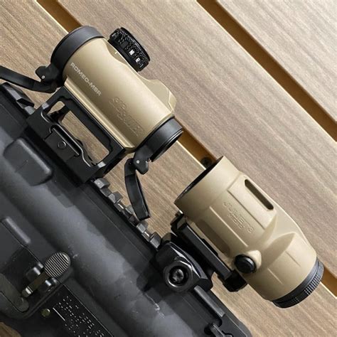 Sig Sauer Romeo Red Dot And Juliet Flip Over Magnifier 3x Combo Fde