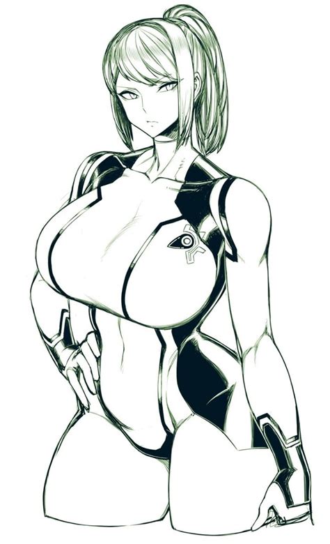 Rule Xyz Metroid Samus Aran Zero Suit Samus Spacezin Big Breasts