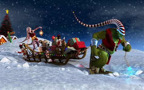 50 Free 3d Animated Christmas Wallpaper Wallpapersafari