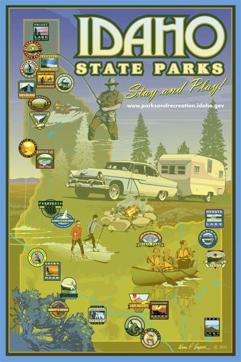 Gallery Vintage Idaho Tourism Posters Southern Idaho Local News
