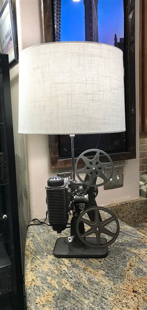 Original T Idea Vintage Movie Projector Lamp Revere Circa Etsy