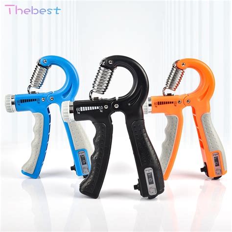 Gripper R Shape Adjustable Countable Hand Grip Strength Exercise