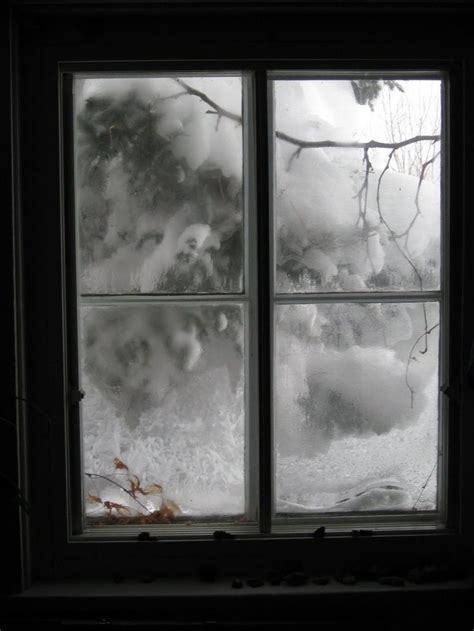 View From The Window Farmhouse Winter Winter Window Winter Scenes