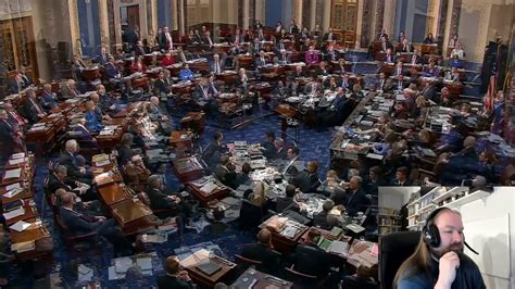Senate Witnesses Vote Impeachment Vote Youtube